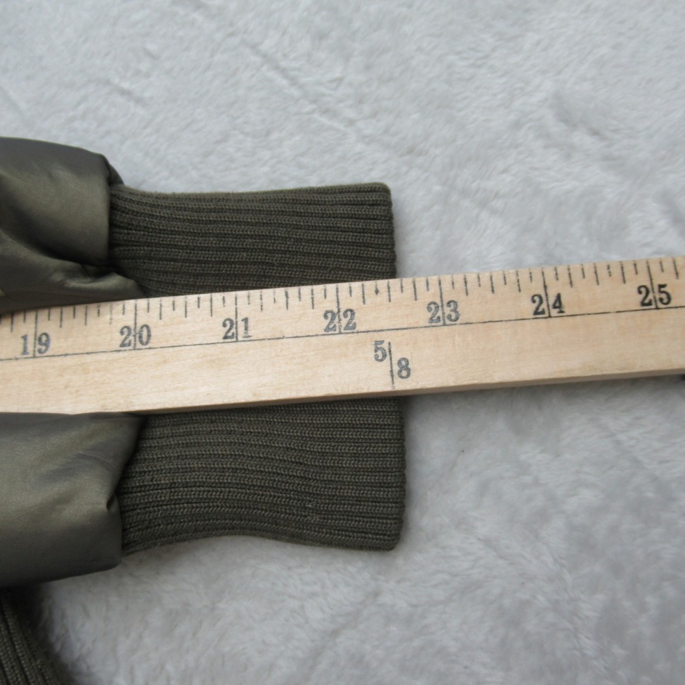 The North Face Down Jacket Womens Medium Green 600 Insulated Quilted Puff THICK - Picture 13 of 14